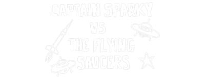 Captain Sparky vs. The Flying Saucers logo