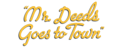 Mr. Deeds Goes to Town logo