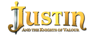 Justin and the Knights of Valour logo