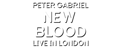 Peter Gabriel: New Blood/Live in London logo