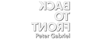 Peter Gabriel: Back to Front logo