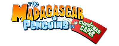 The Madagascar Penguins in a Christmas Caper logo