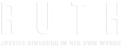 RUTH - Justice Ginsburg in her own Words logo