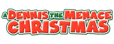 A Dennis the Menace Christmas logo