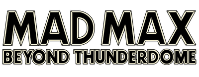 Mad Max Beyond Thunderdome logo