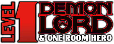 Level 1 Demon Lord and One Room Hero logo