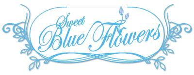 Sweet Blue Flowers logo