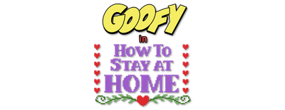 Goofy in How to Stay at Home logo