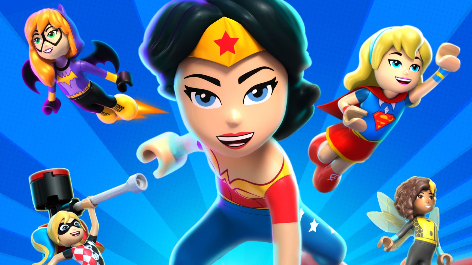 LEGO DC Super Hero Girls background